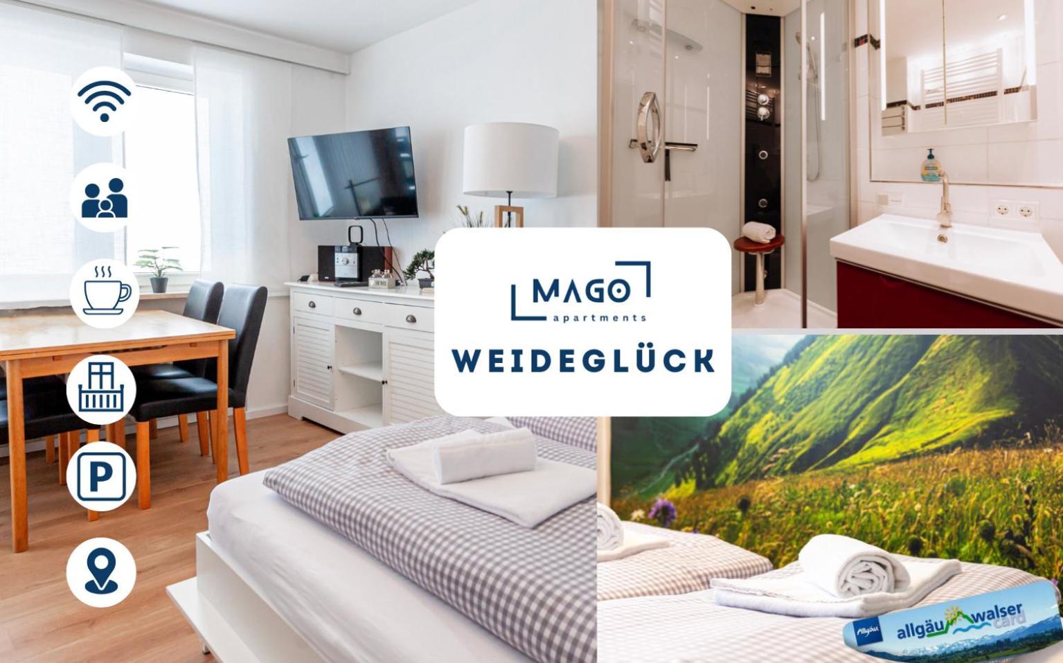 Weideglueck-Zentral-Dampfdusche Apartment Oberstaufen Ngoại thất bức ảnh